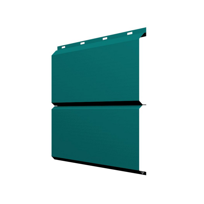 Софит ЭкоБрус без перфорации 0,345 Grand Line 0,45 PE RAL5021 водная синь